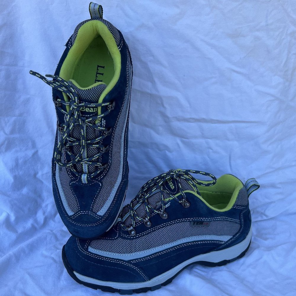 Gently used LL Bean Tek 2.5 258271 women's hiking trail shoes US Size 8.5 Wide